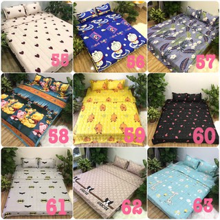 Bộ ga gối poly giường 1m2 mẫu con dơi