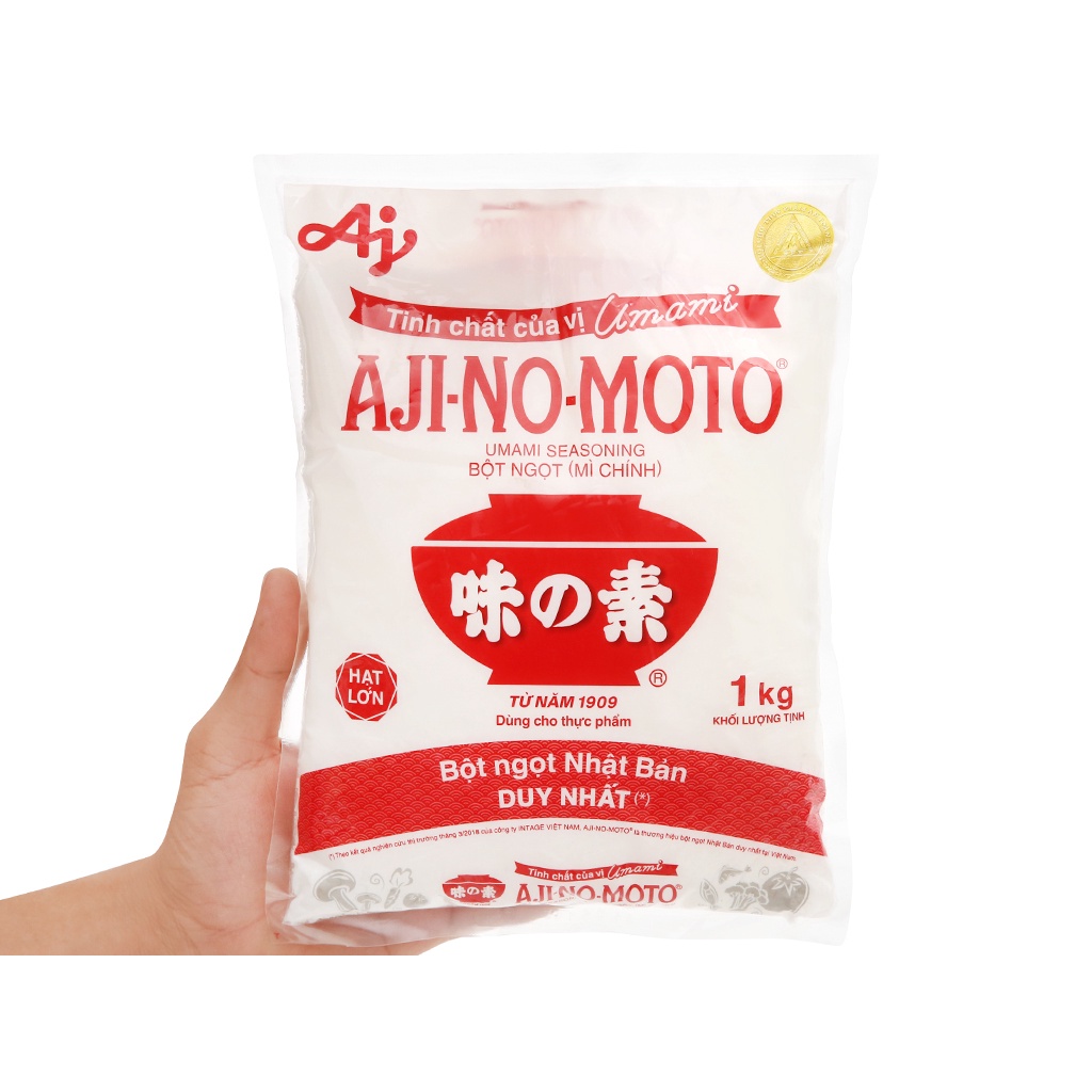 Bột ngọt Ajinomoto gói 1kg - Hạt Lớn