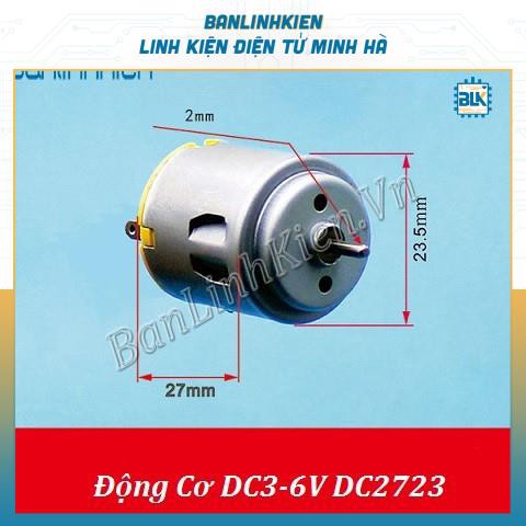 Động Cơ DC3-6V DC2723