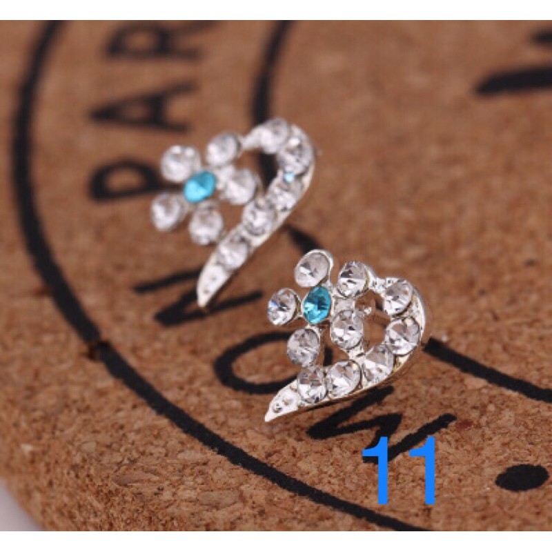 Bông Tai Bạc s925 Phong Cách Hàn Quốc Nhiều Mẫu Đẹp Cá Tính