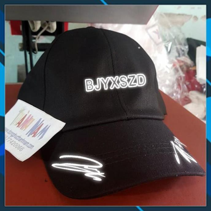 (SALE 50%) nón kết BJYXSZD phản quang, mũ lưỡi trai BJYXSZD, nón Vương Nhất Bác, mũ Tiêu Chiến