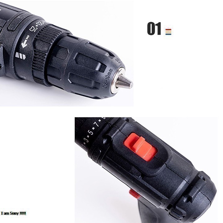 MÁY KHOAN PIN CẦM TAY 12V KEWEIWE 2 TỐC ĐỘ