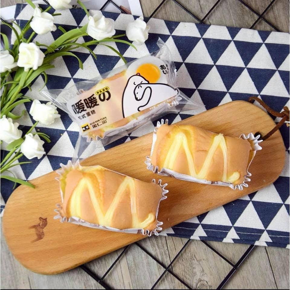 01 Cái x 50gr Bánh Bơ Trứng Gấu Ôm Tình Thân - Đài Loan.