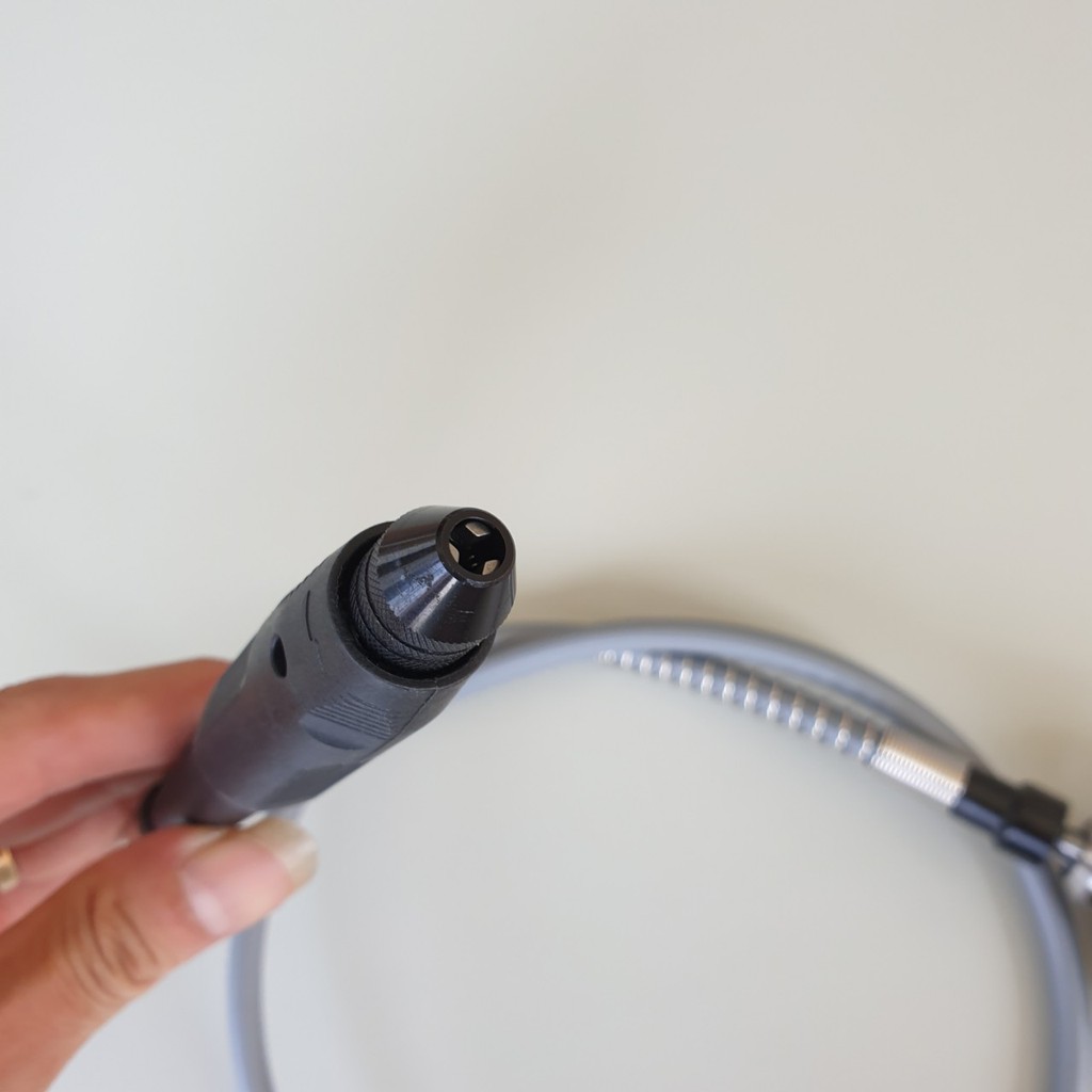 Đầu kẹp mũi khoan 3 chấu cho máy khoan mài khắc và dây truyền động nối dài máy khoan