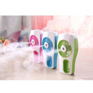 [Rẻ vô địch] QUẠT PHUN SƯƠNG TÍCH ĐIỆN MINI 3 CHẾ ĐỘ GIÓ