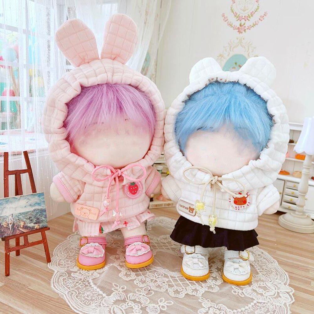 Áo Hoodies Màu Sắc Cầu Vồng Xinh Xắn Dành Cho Búp Bê 1 / 111 / 12 OB11 20cm