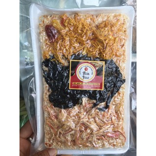 Cơm Cháy Cao Cấp Tiến Vua MIX vị bịch 200gram( nhận gia công theo yêu cầu )