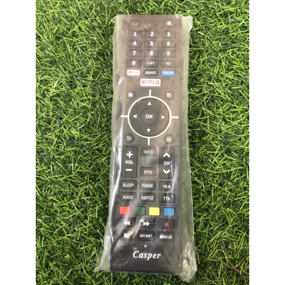Remote Điều khiển tivi Casper - Hàng chính hãng Casper mới Tặng kèm Pin - Remote Điều khiển TV Casper - Bảo hàng 3 tháng