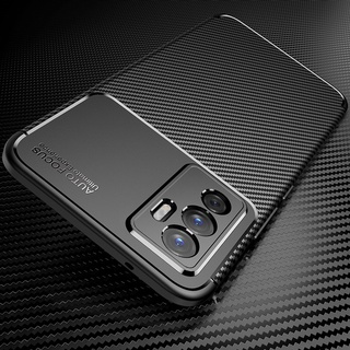 Ốp điện thoại sợi carbon chống sốc sang trọng cho vivo v23e v21e v21 v20 se v20 pro