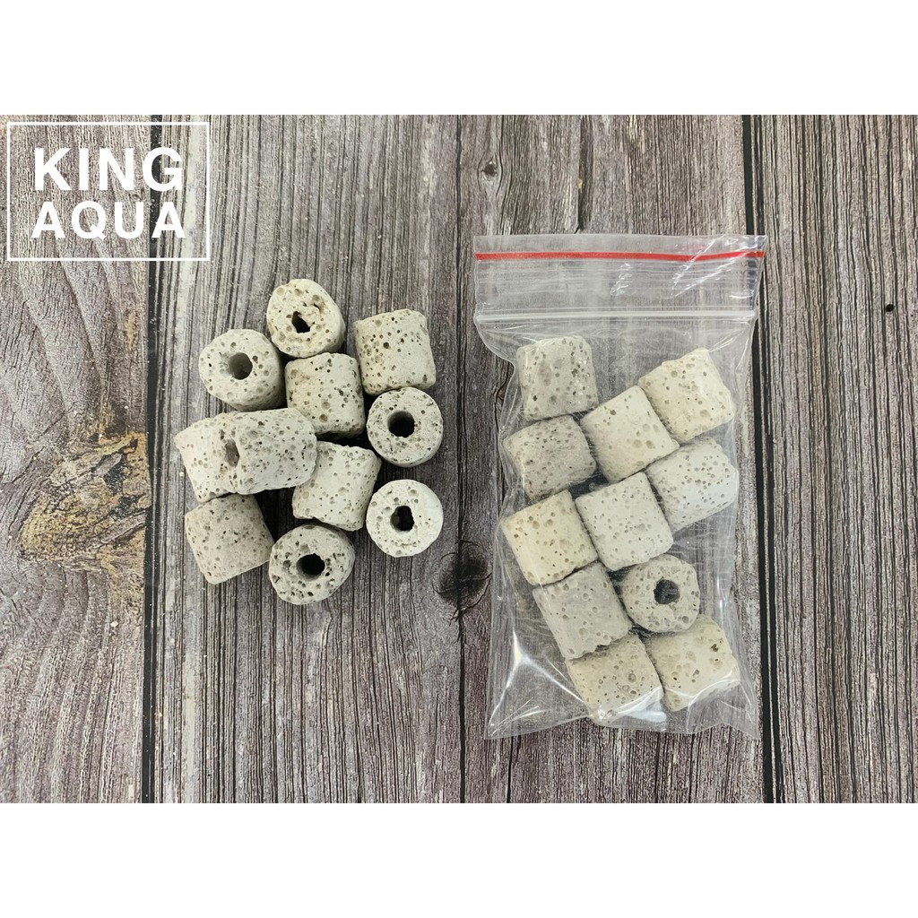Sứ lọc xử lý nước - Vật liệu lọc bể cá (100g)