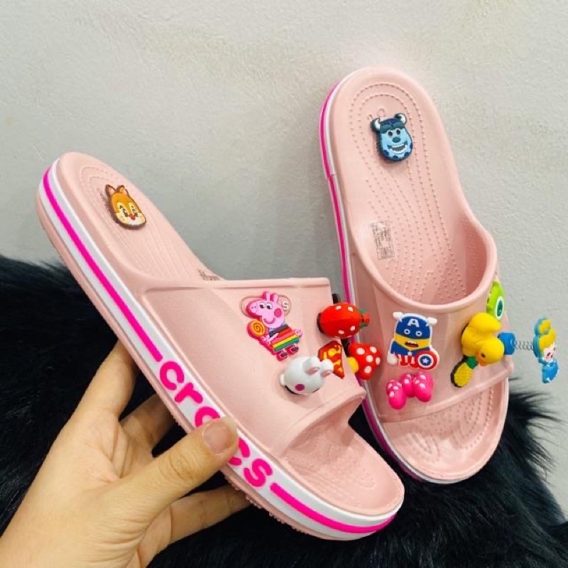 Dép lê cross baya tặng kèm 10 sticker