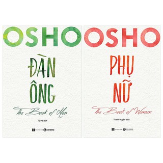 Sách - Combo 2 Cuốn: Osho Đàn Ông + Osho Phụ Nữ