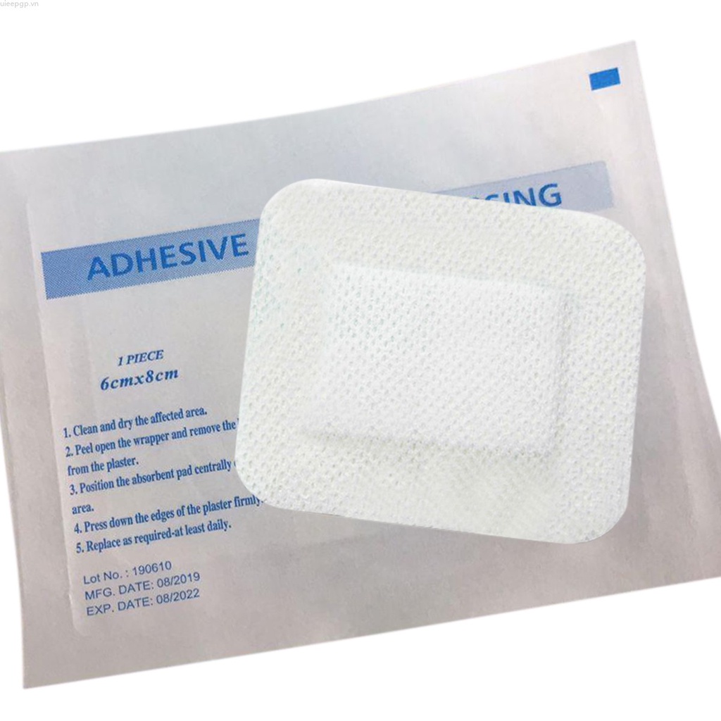 Set 10 miếng dán vết thương bằng vải không dệt tiện dụng