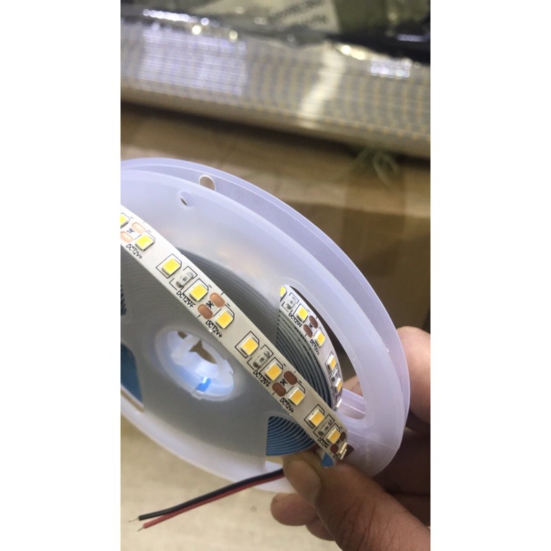 Led Dán 2835 5m điện 12V Trắng,Vàng,Trung Tính,Led Cuộn 2835 Led Dán 5m