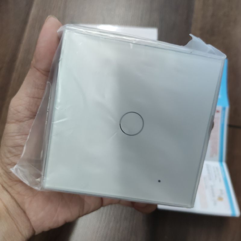 Công tắc thông minh Wifi Tuya Smart life cần dây N vuông 86/CN 120