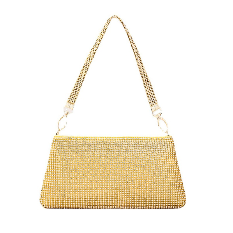 Ví Cầm Tay Đính Đá Lấp Lánh Dành Cho Nữ