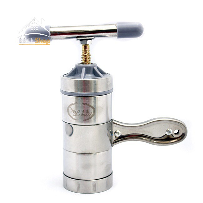 dụng cụ máy làm bún tươi đa năng tại nhà 5 đầu khuôn bằng inox