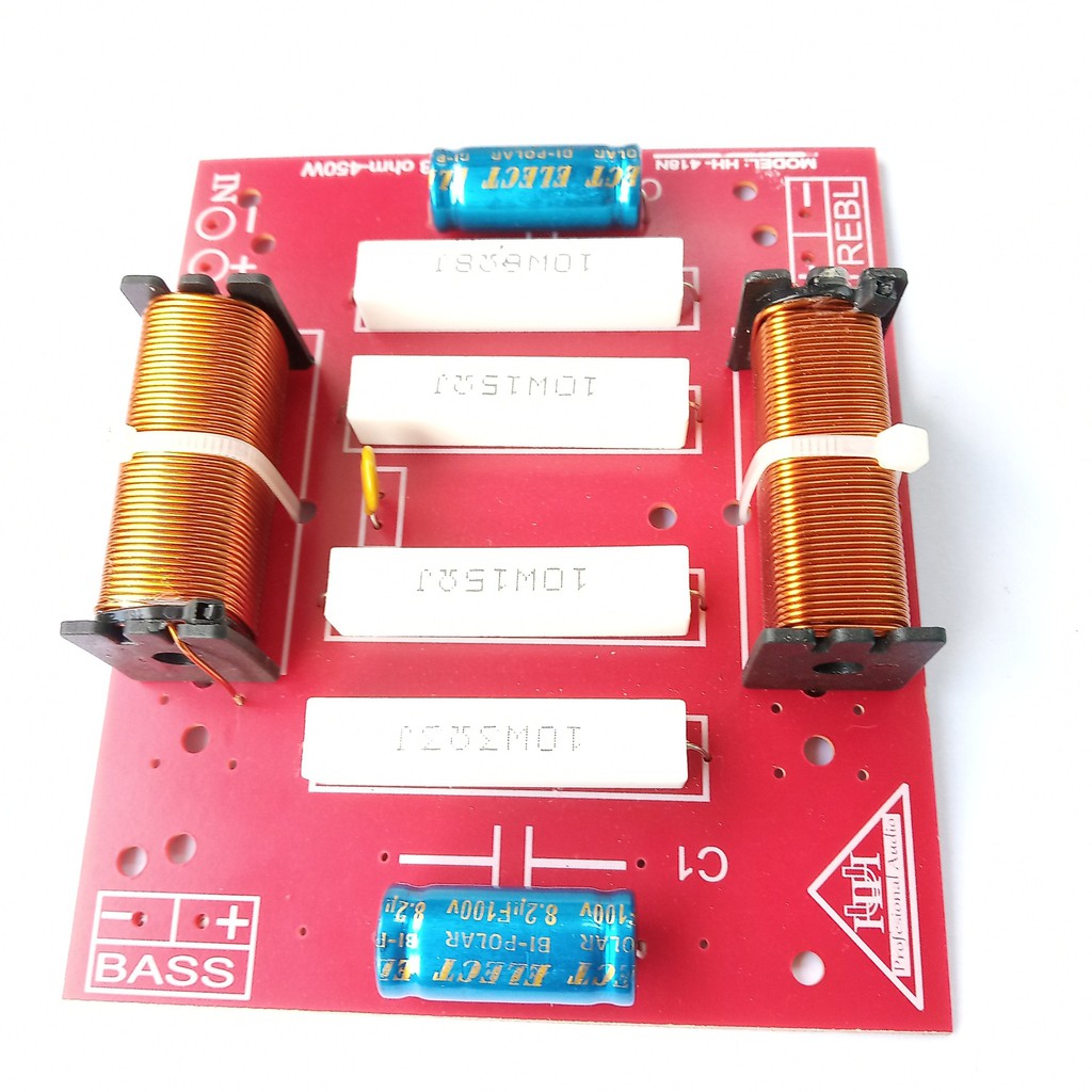 Phân tần loa full đơn 1 bass 1 trep - 2 chiếc