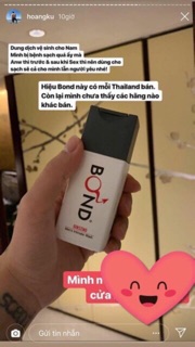 Dung dịch vệ sinh nam Bond Thái lan