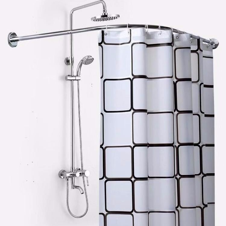 Rèm Cửa Nhà Tắm / Nhà Vệ Sinh Dạng Cong Chống Thấm Nước Tiện Dụng