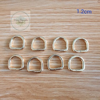 Khoen D bóng vàng size từ 1cm đến 2cm