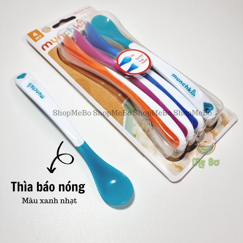 THÌA NHỰA MỀM MUNCHKIN CHO BÉ ĂN DẶM, SÂU LÒNG (tách lẻ)