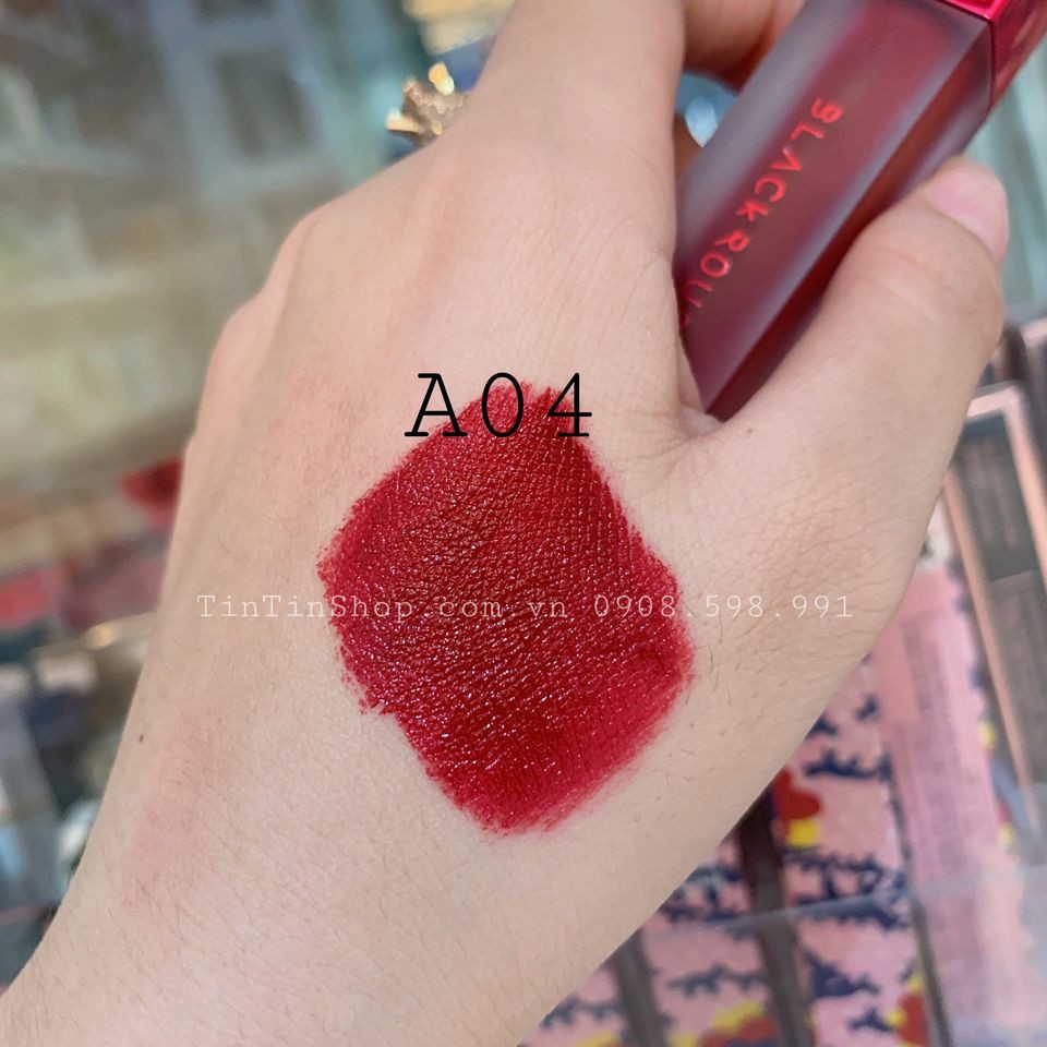 Son Black Rouge A04 Đỏ Gạch Air Fit Velvet Tint