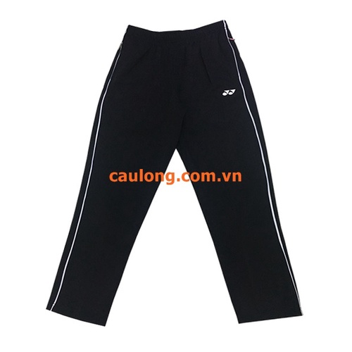 Quần Dài Cầu Lông Nam Yonex KPRO007 Đen Trắng ( thun co dãn 4 chiều )