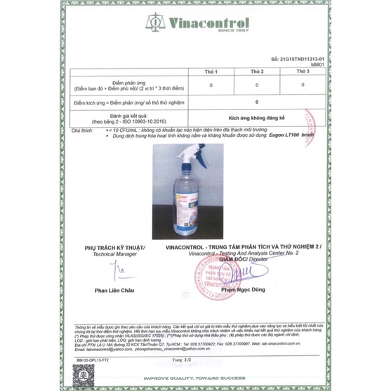 Xịt rửa tay khô sát khuẩn