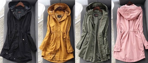 Áo parka nữ