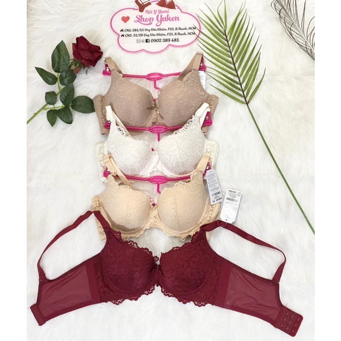 ♥️ Áo Lót Nữ ♥️Áo ngực ren mỏng có gọng 3 móc cài Boya Hàng Việt Nam Chất Lượng Cao AB003L abc83.ab4 | BigBuy360 - bigbuy360.vn