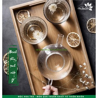 Bình thủy tinh 1000-1400ml - nắp gỗ