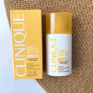 Kem chống nắng SPF 50 Mineral Sunscreen Fluid For Face