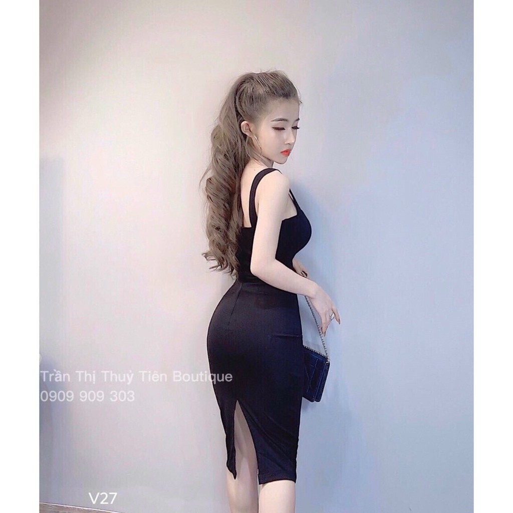 Váy 2 Dây Bản To_Xưởng May Quang Anh