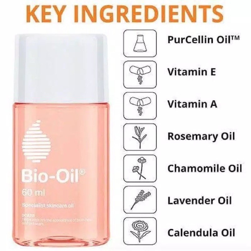 (Hàng Mới Về) Tinh Dầu Bio Oil 25ml 100% Trị Sẹo