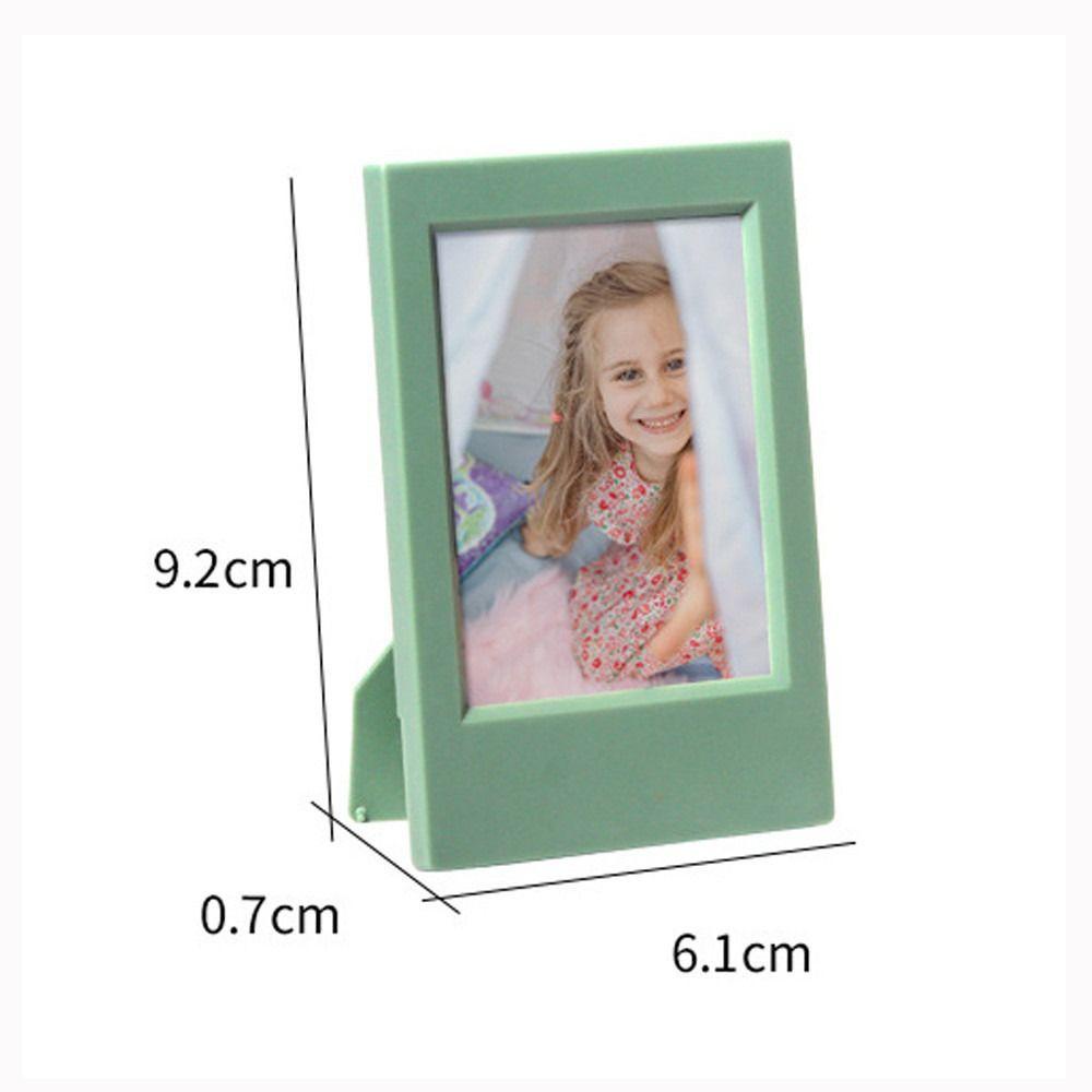 Khung Ảnh Mini Nhiều Màu Sắc Để Bàn Trang Trí Cho Polaroid 3 Inch