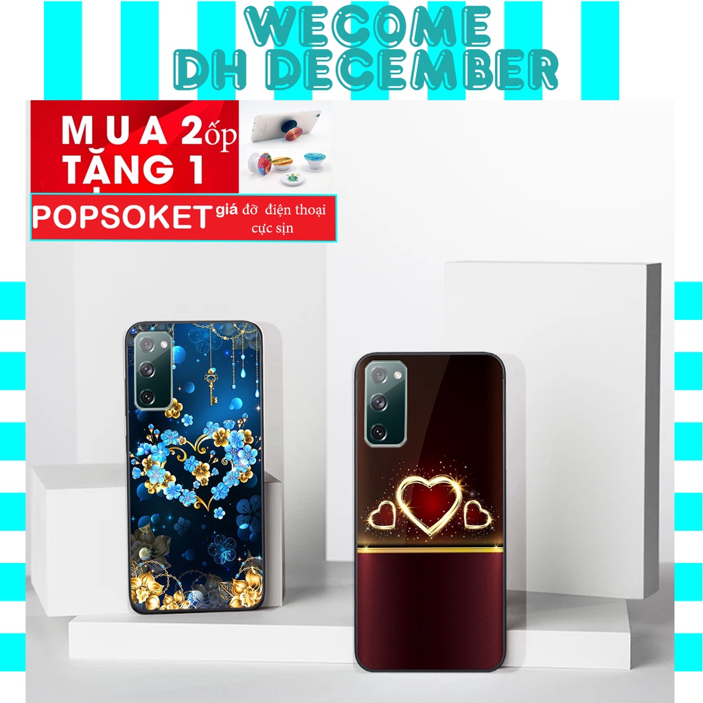HOT SALE OFF ( 2 ỐP TẶNG 1 POP) Ốp lưng Samsung Galaxy S20 FE in hình hoa tinh tế , mới mẻ DH DECEMBER
