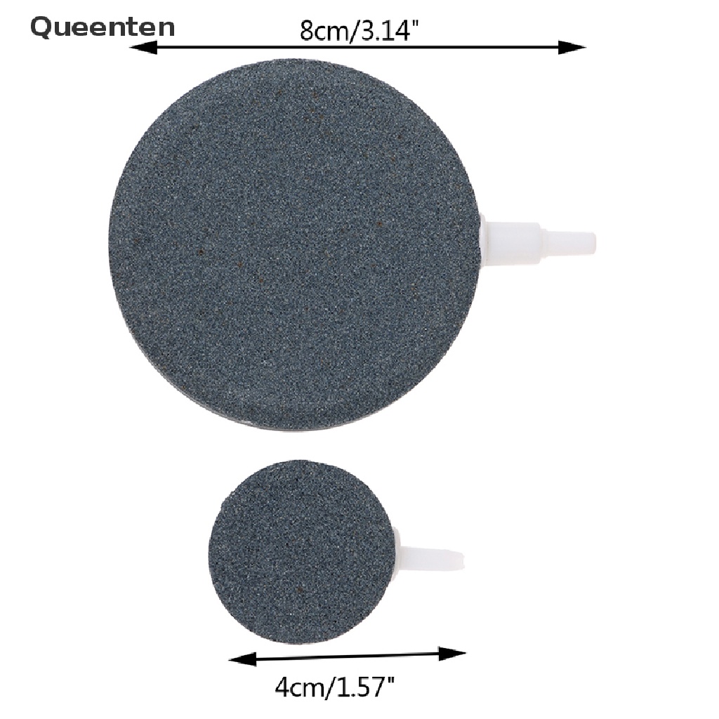 Queenten Air Bubble Stone Aerator for Aquarium Fish Tank Pump Hydroponic Oxygen Plate QT