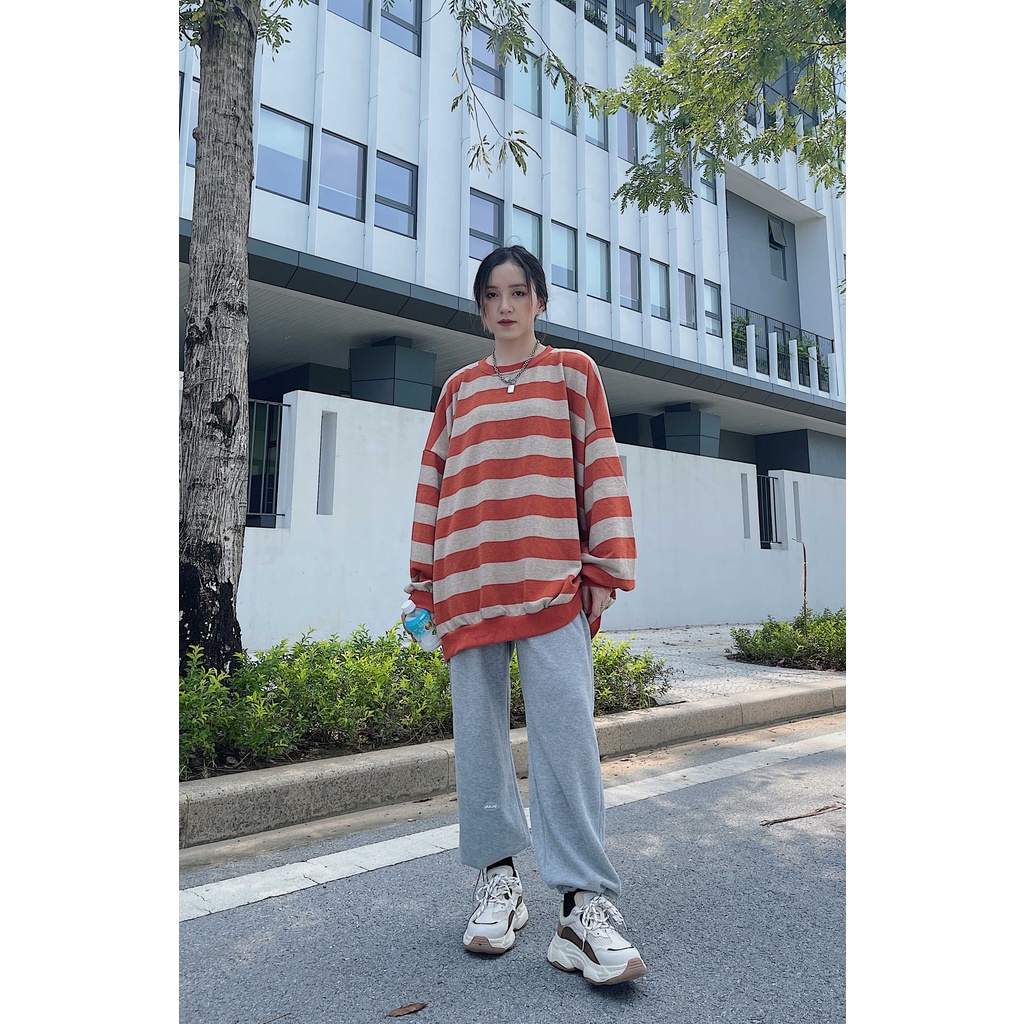 Áo nỉ nam nữ MINION CLOTHING oversize Unisex form rộng sweater kẻ Ulzzang Streetwear Hàn Quốc chất da cá cao cấp A3034 | BigBuy360 - bigbuy360.vn