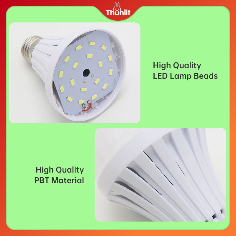 Đèn Thunlit Bóng Led Chiếu Sáng Khẩn Cấp Chuôi E27 5w
