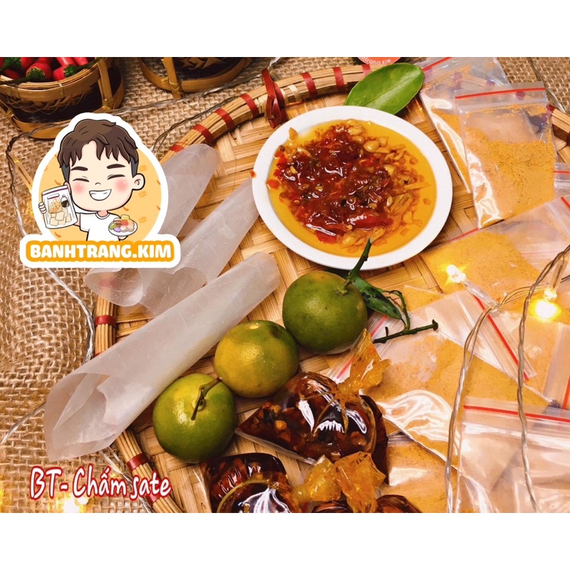 COMBO bánh tráng sate