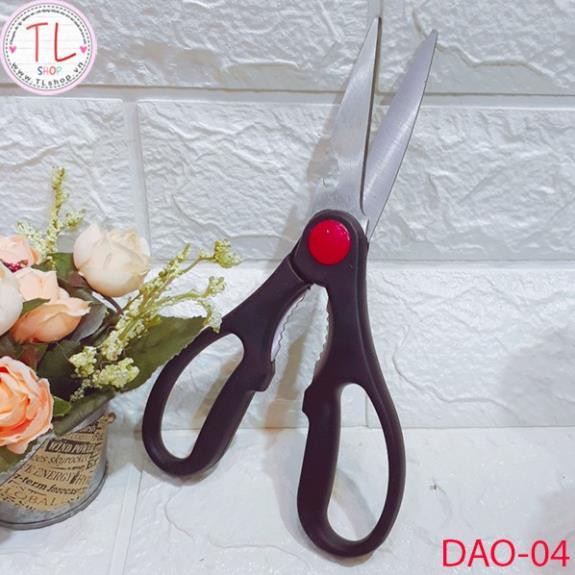 Kéo cắt thực phẩm và kẹp quả óc chó - Kéo đa năng - Đồ dùng gia dụng