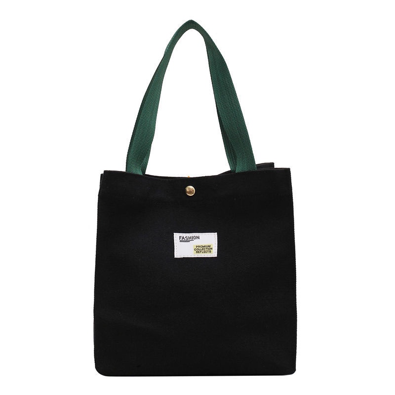 Túi Xách Canvas Cỡ Lớn Thiết Kế Đơn Giản Thời Trang Cho Nữ
