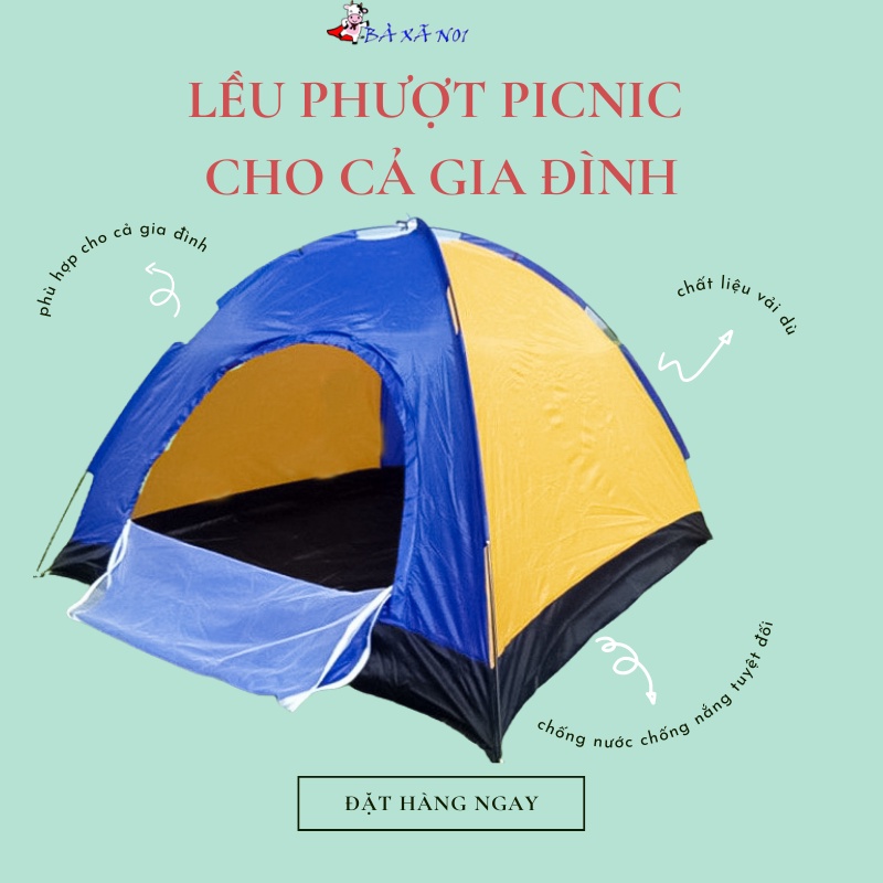 LỀU DÃ NGOẠI TỰ BUNG CỰC TỐT CHO 2-3 NGƯỜI