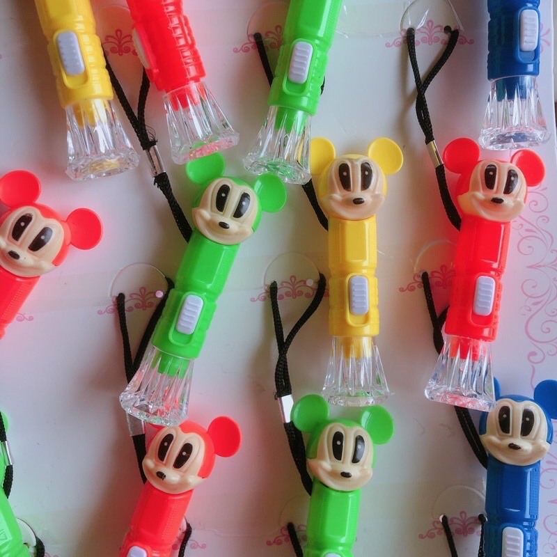 sỉ vỉ 20 chiếc đèn pin hình micky đáng yêu