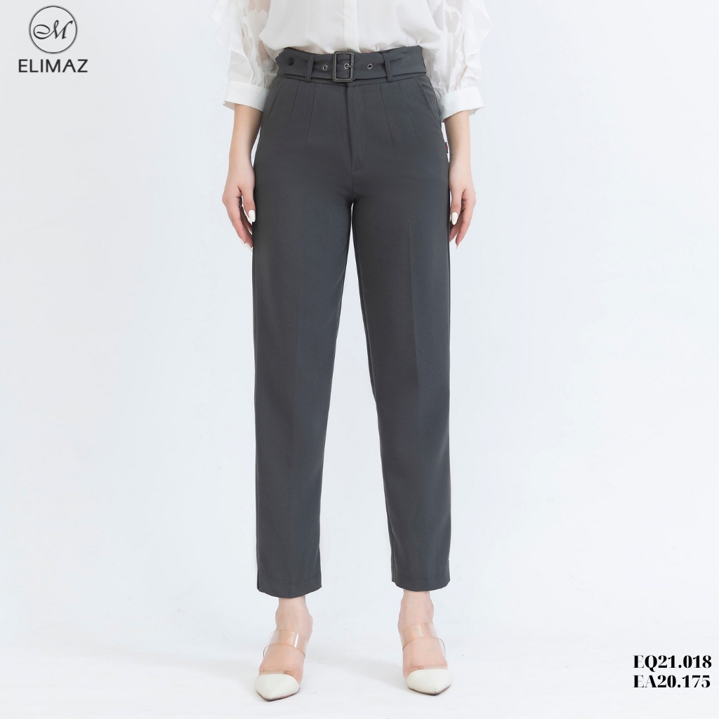 Quần tây âu nữ công sở Elimaz đai vuông EQ21.018 - HÀNG MỚI VỀ