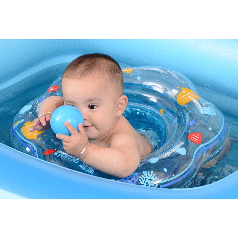Phao bơi cho bé KOLANO áo phao tập bơi chống lật có xỏ chân an toàn cho bé 1,2,3 tuổi SS-001396