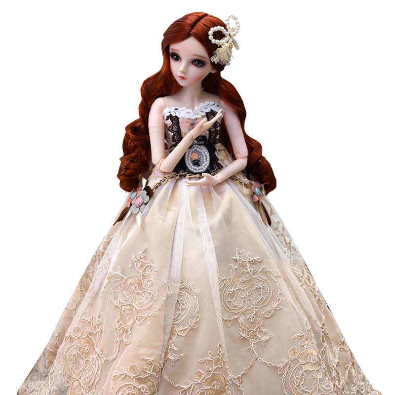 Búp Bê 60cm Doris Limited Thay Được Mắt và Tóc - Giá Sỉ