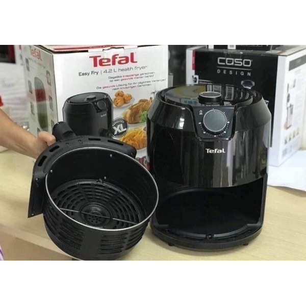 Nồi chiên Tefal EY2018 (loại cơ Màu đen)