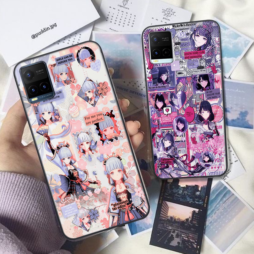 Ốp lưng Vivo Y21 / Y21S in hình Genshin Impact siêu dễ thương, cá tính